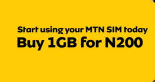 MTN WELCOME BACK DATA