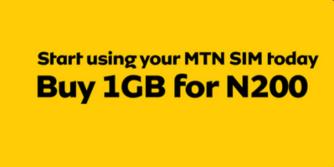 MTN WELCOME BACK DATA